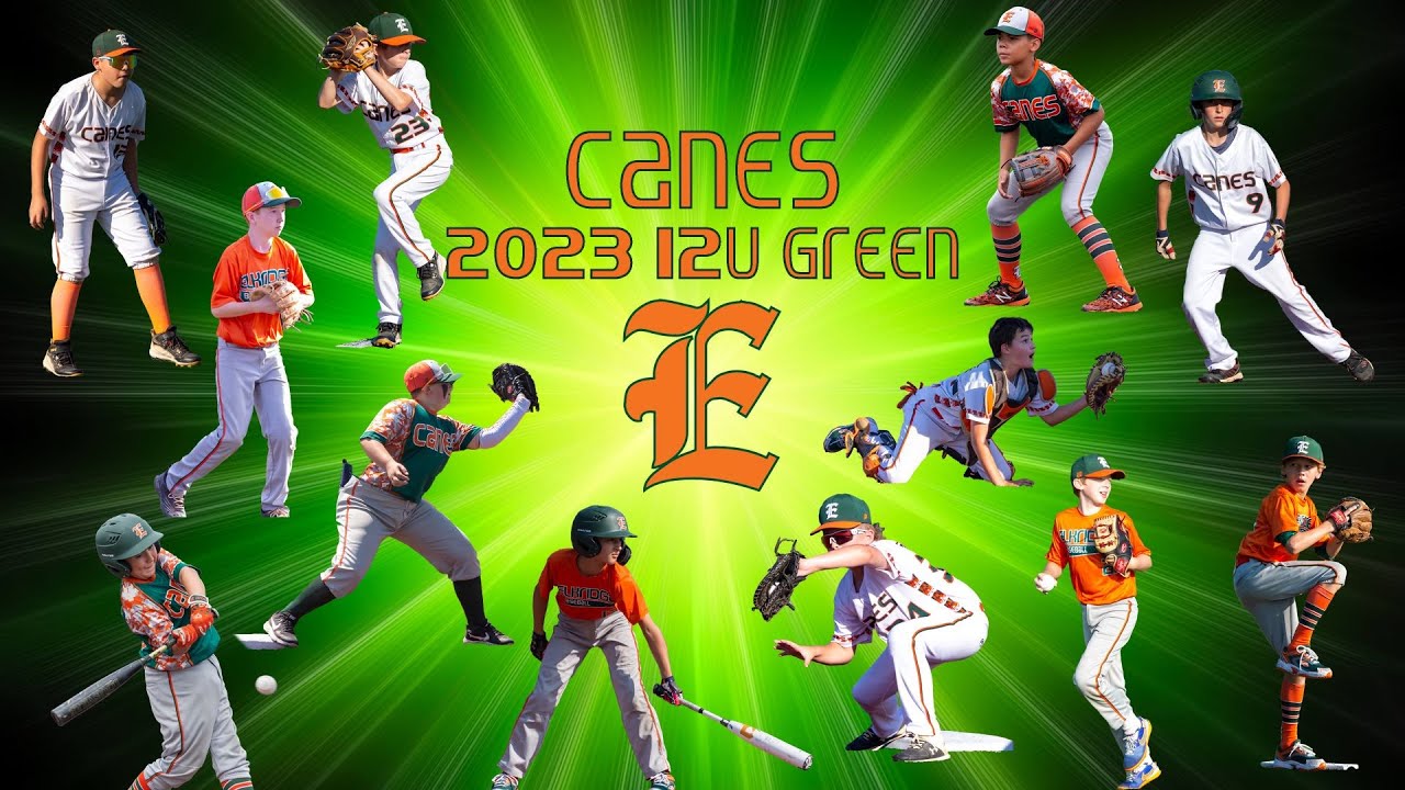 Elkridge Hurricanes 2023 12u Green Intro YouTube