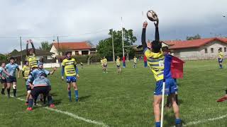 190511  1/2 FINALE DES ALPES CADETS BIBS CONTRE CSGB