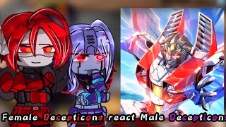 Female Decepticons React To Male Decepticons |Idea: @Transfomers83Craft26 | Part 1 | 🇧🇷🇺🇲🇪🇦🇷🇺|