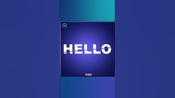 Photoshop Tips | Text Effect | Noob vs Pro Editor | Tutorial | The Edit Art | Beginner | Shorts | Ai