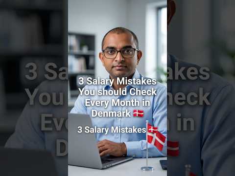 3 Salary Mistakes You Should Check Every Month in Denmark 🇩🇰💰