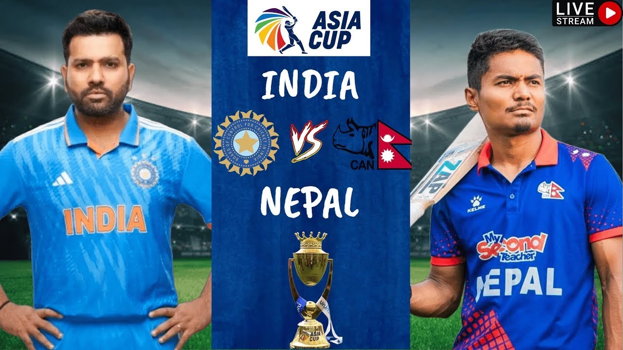 INDIA vs NEPAL live Asia Cup 2023 5th Match live 2nd Inning