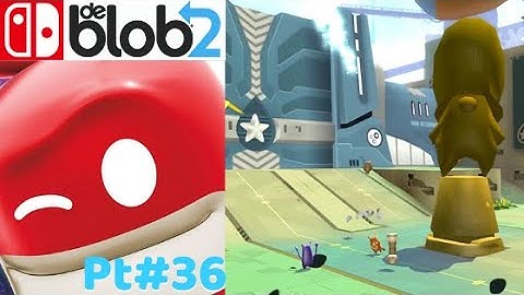 De Blob 2 Walkthrough Gameplay - Part 36 - The Big Black Escape Route! | Nintendo (Switch)