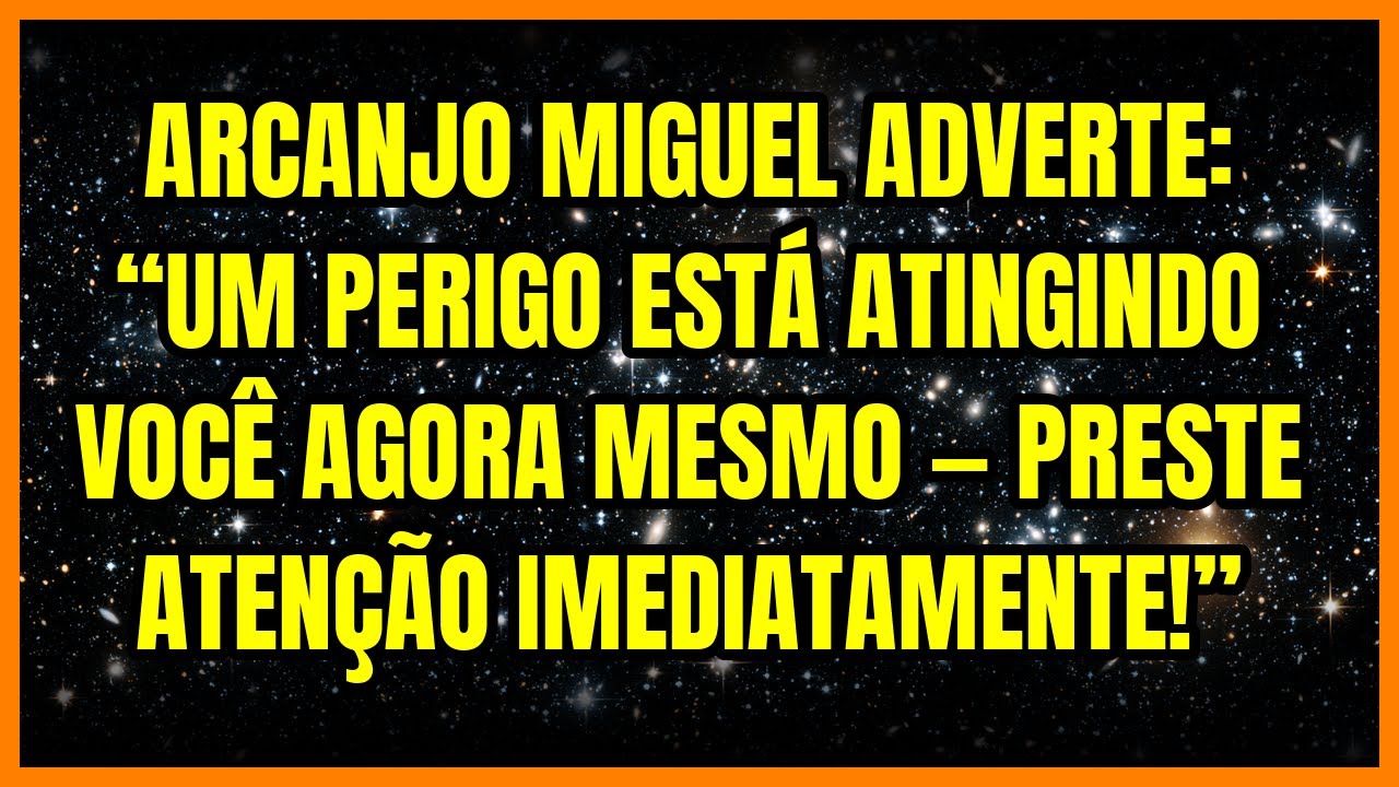 ARCANJO MIGUEL ADVERTE: “UM PERIGO ESTÁ ATINGINDO VOCÊ AGORA MESMO — PRESTE ATENÇÃO IMEDIATAMENTE!”