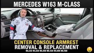 Easy Fix! Replace Your ML-Class Center Armrest (Mercedes W163 DIY Guide)