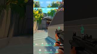 Reworked Map = Free 1v6? INSANE Aim 🔥 | Valorant Shorts