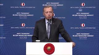 Cumhurbaşkanı Erdoğan Odtüde Denklik Konusu Hakkında