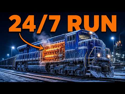 Why Trains Leave Their Engines Running for Days