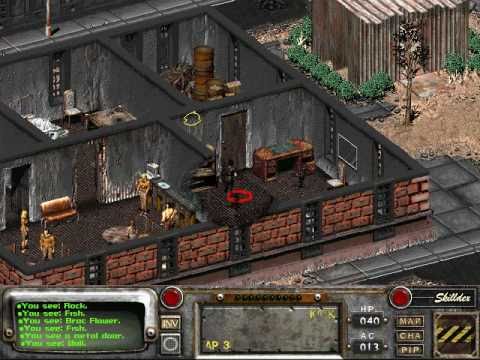 Let's Play Fallout 2 [Blind] 023 [008.01] Klamath Bathhouse