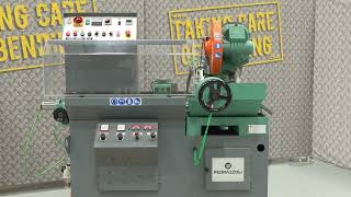 Pedrazzoli Super Brown 350 AP Automatic Circular Cold Saw with Feeder & Pneumatic Vise