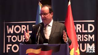 WORLD TOURISM FORUM ANGOLA 2019 - FRANÇOIS HOLLANDE