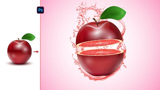 Photo Manipulation Fruit Slice in Photoshop #manipulation #photoshop