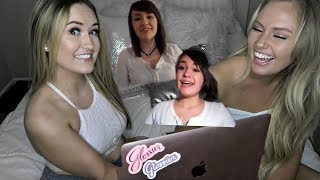 REACTING TO MY VERY FIRST YOUTUBE VIDEOS W/ BAYLEE!!