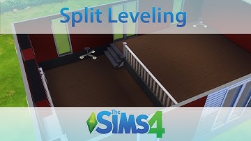The Sims 4 Tutorial - Split Leveling