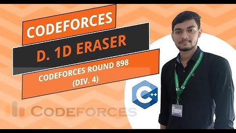 D. 1D Eraser || Codeforces Round 898 (Div. 4) || Two Pointers || C++ Solution || CoderAnt2