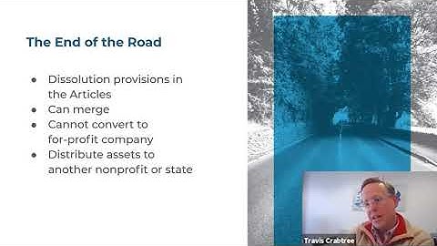 End Procedure — Dissolution