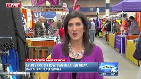 Cowtown Marathon participants set for races