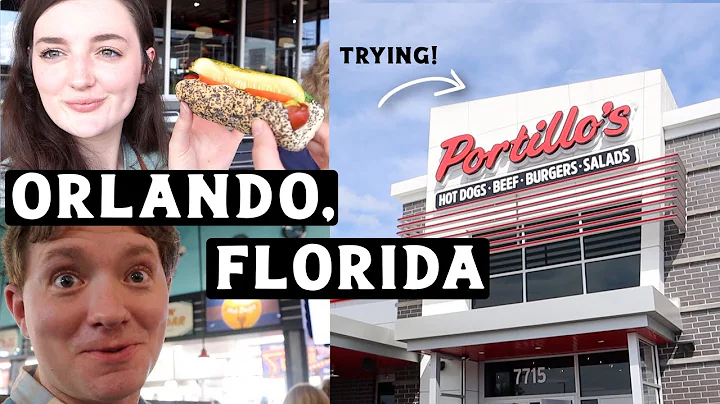 Trying @Portillo's in Orlando & Picking up @Histor...