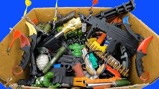 Hulk Weapon Box! Explosive Toy Uzi & Menacing Guns/Razor-Sharp Karambit Knives - Legendary Toy Guns