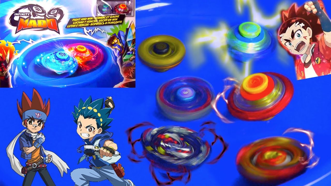 INFINITY NADO EPIC ARENA  VS Beyblade Burst + Metal Fight 