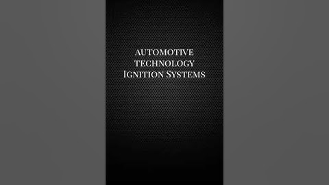 Automotive ASE A8: Engine Performance: Ignition Systems: 1 of 5🚦🔥 Free Access to Education 💌 🖤