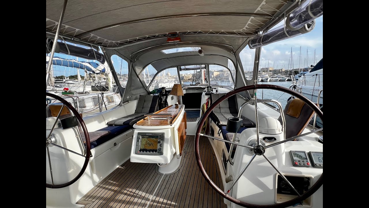 Beneteau 50 Oceanis Malta exterior walkthrough
