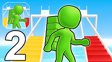 Bridge Race Part 2 Gameplay Walkthrough Android IOS
