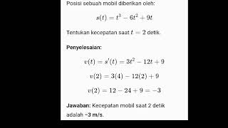 Tugas Basic Calculus Maria Delastrada Keka (2510210018)Penerapan Aplikasi Turunan