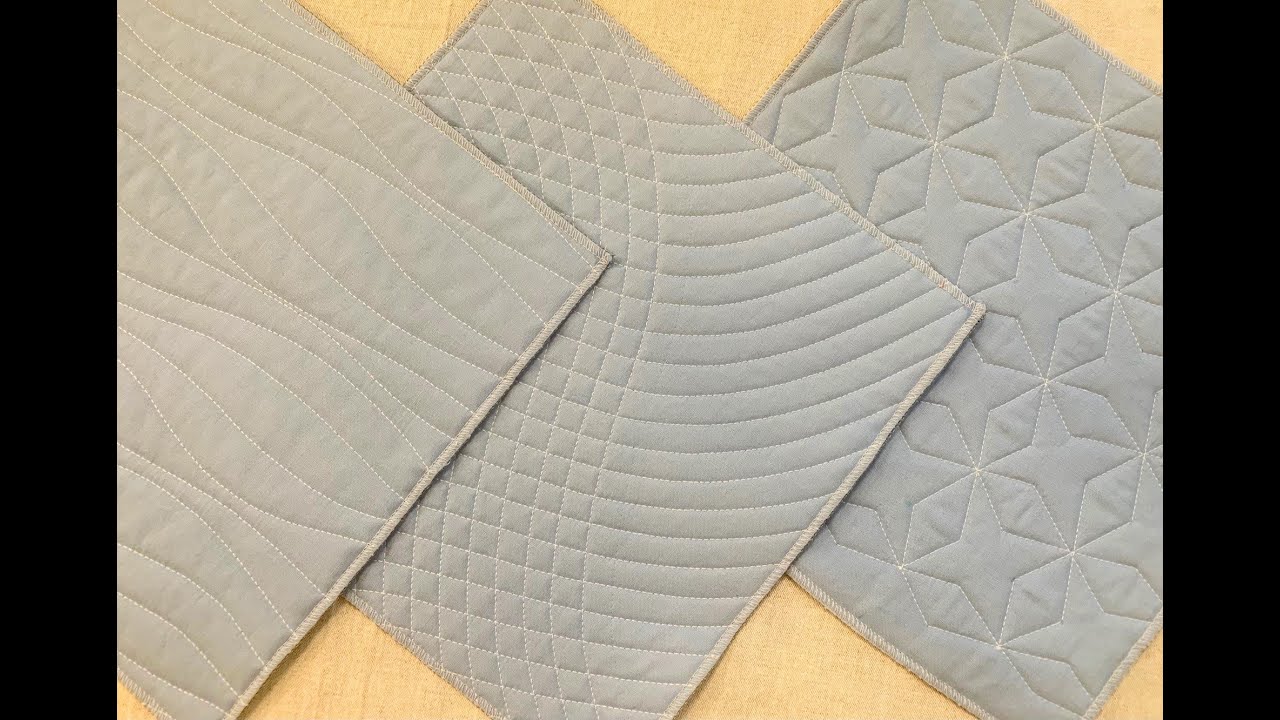 Стегание с шагающей лапкой BERNINA № 50