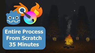 Godot 4  Forest Night Environment From Scratch