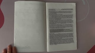 ASMR Flipping Through A Fidelity Investments Booklet | No Talking