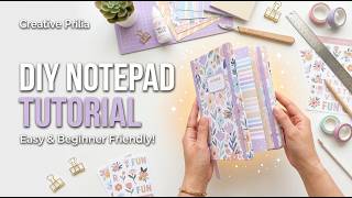 How to Make  DIY Notepad at Home l Easy Paper Craft Tutorial