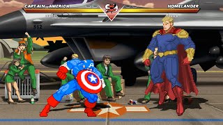 CAPTAIN AMERICA vs HOMELANDER - Highest Level Incredible Epic Fight!