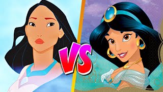 Pocahontas vs Jasmin - BATALLA DE RAP ANIMADA