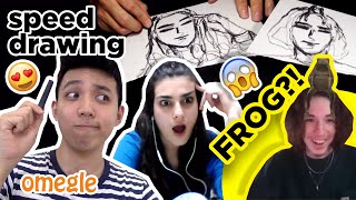 Drawing on OMEGLE with a FROG! 