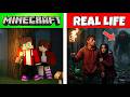 MINECRAFT vs REAL LIFE. Mobs and Things in 4k!