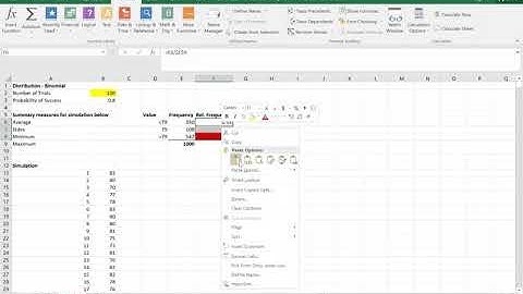 Binomial Distribution Spreadsheet Simulation - Call Center Example