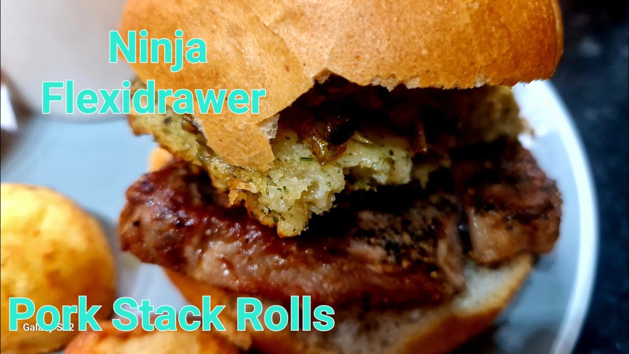 Pork Stack Rolls- don't mind if I do #ninjaflexidrawer #ninjacooking # ...
