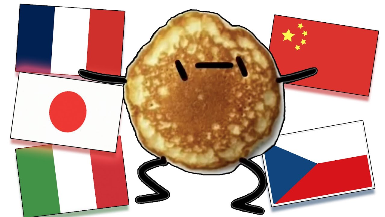 I’m A Pancake but in 5 Different Languages YouTube