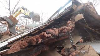 House Fell Down. Yanmar VIO50 Clean Up by Skid-Co 227 views 3 months ago 28 minutes