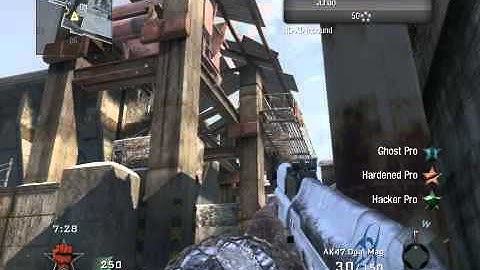Call of Duty Black Ops - Few Good Tomahawk Throws on WMD (FFA)