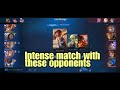 Intense match with these opponents  mlbb gameplay  yin gameplay