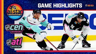 Central vs. Atlantic | 2023 NHL All-Star Finals Highlights