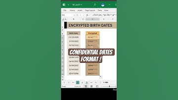 Encrypted Dates in Excel 2025 #exceltips #exceltricks #excel #exceltipsandtricks #microsoftexcel