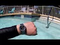 Orient Mako II (Water test in pool)