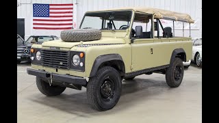 1986 Land Rover Defender 110 For Sale - Walk Around Video (178 Miles)