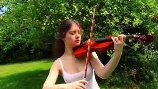 Video thumbnail of "Scarborough Fair - Caroline Adomeit, violin cover"