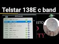 Telstar 138 east dish setting  telstar 138e channel list  4k dth info