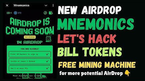 mnemonics hack some wallet earn bills token