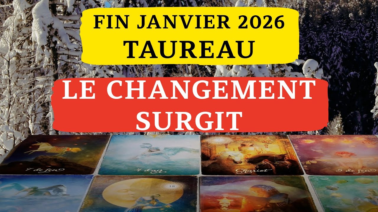 TAUREAU ~ la vérité est juste devant vous ~ FIN JANVIER 2026